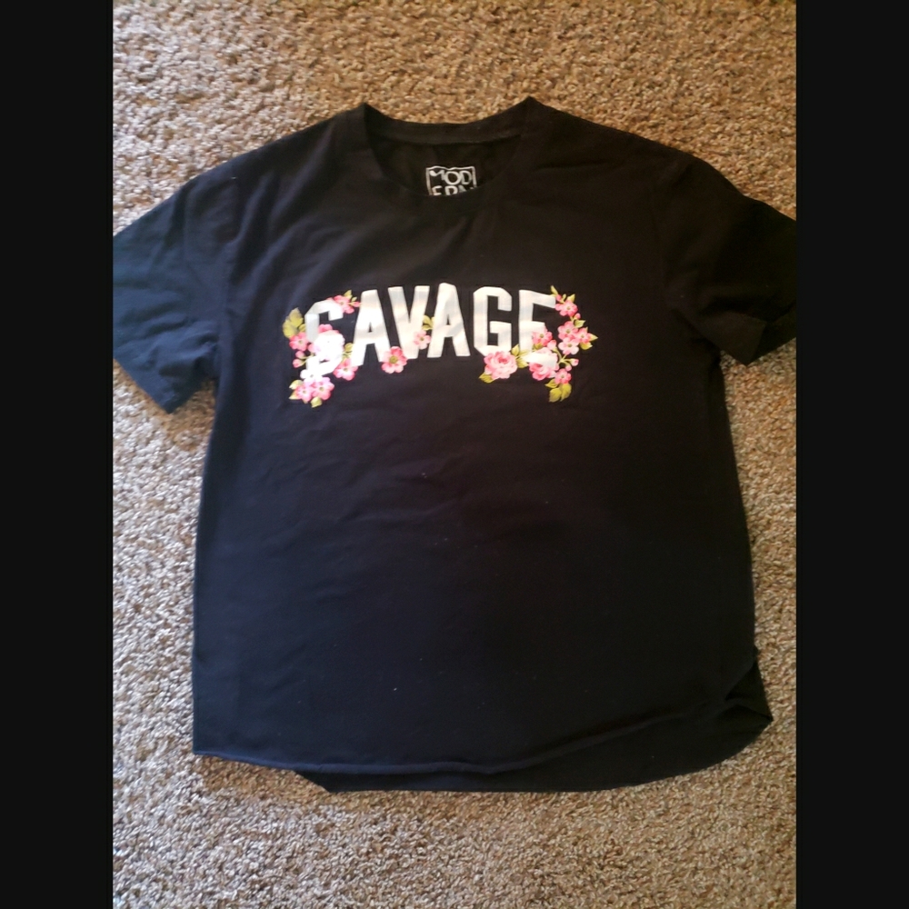 Floral Savage shirt